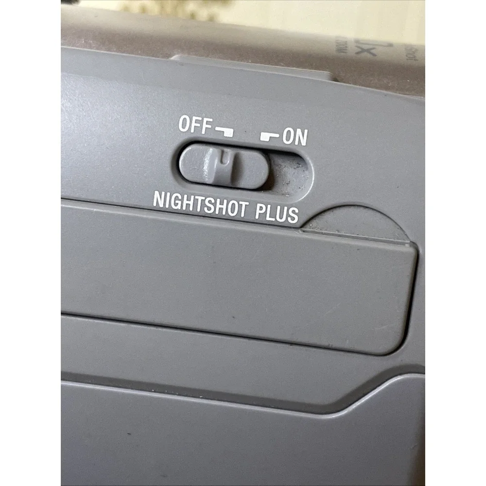 Sony Handycam DCR-HC20 MiniDV Camcorder Silver and Battery Untested